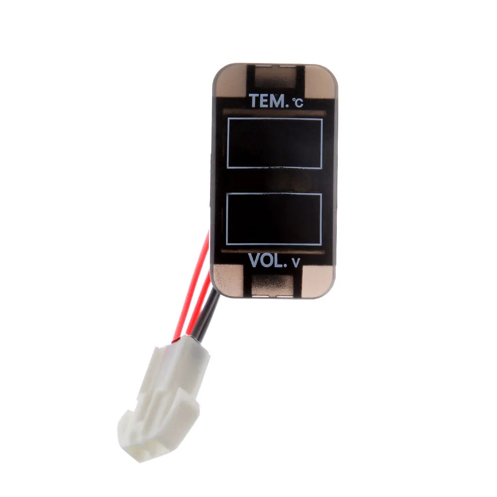 Dual LED Digital Battery Voltage Voltmeter Thermometer for Prado 150 200 - Automotive LED Light