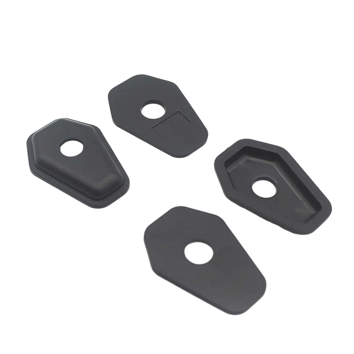 4Pcs Turn Signal Indicator Spacers Black Spacer Turn Signal Adapters Spacers for Suzuki Gsxr1300 - LED Motorcycle Light