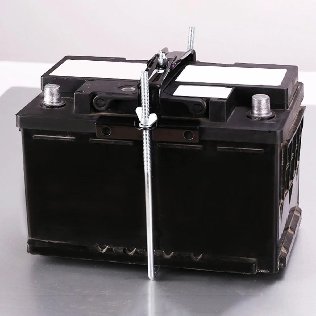 Car Fixed Battery Holder Hold Down Bolts Easy to Install Hold Down Rod Modified Fixed Battery Ho - Automotive LED Light