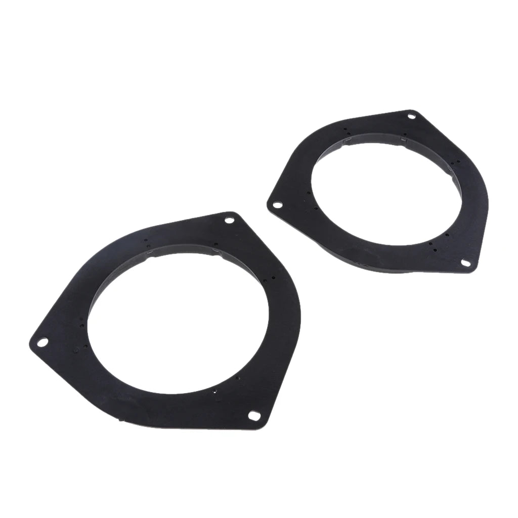 2pcs 6.5 Inch Black Speaker Adapter Bracket for / / Crown / / BYD - Automotive LED Light