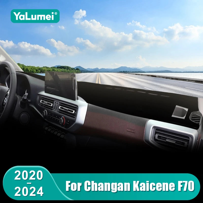 For Changan Kaicene F70 2020 2021 2022 2023 2024 Car Dashboard Sun Shade Cover Instrument Desk N - Automotive LED Light