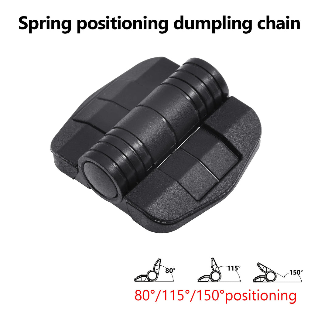AD 1pc Nylon Small Hinge Black Mini Plastic Door Bearing Distribution Box Cabinet Door Industria - Automotive LED Light