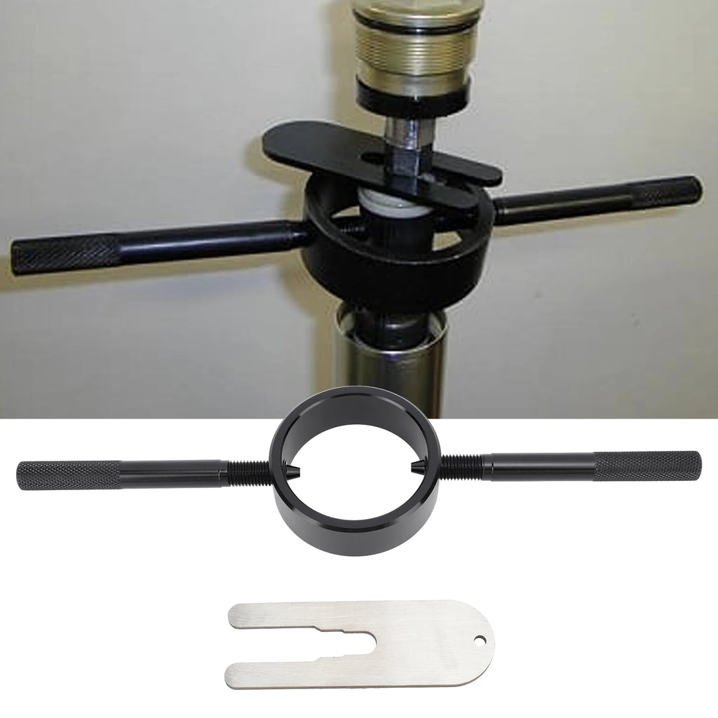 Motorcycle Fork Spring Compressor Tool Kit For Most Upside Down Street Bike Motorcycle Maintenan - Automotive LED Light