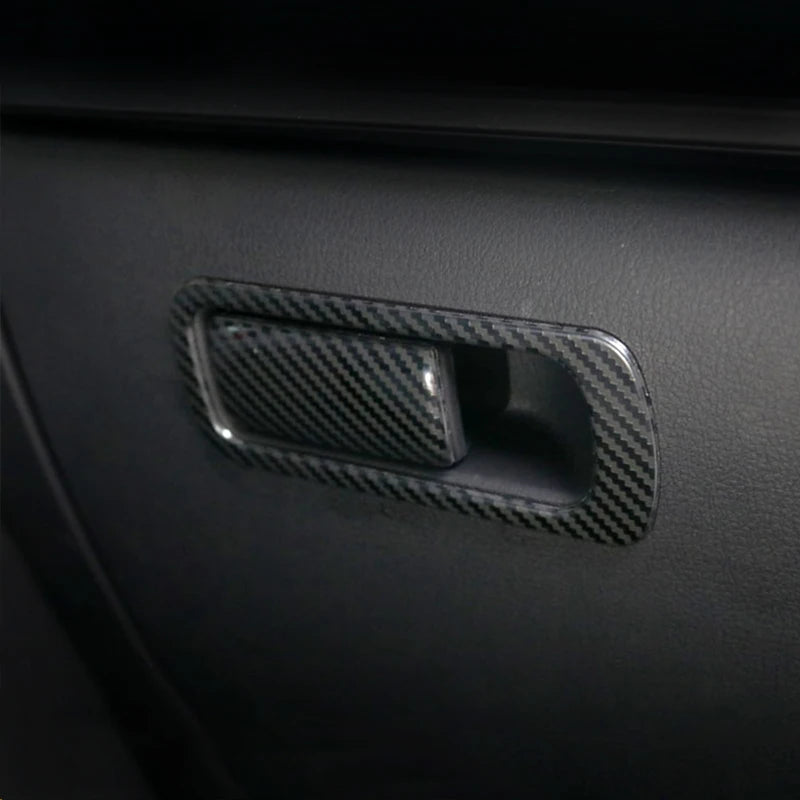 For Mazda 3 BP 2019 2020 2021 2022 2023 2024 2025 Car Co-pilot Glove Storage Box Handle Covers T - Automotive LED Light