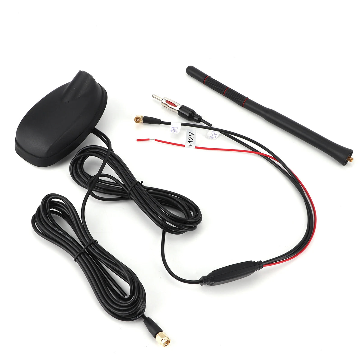 DAB Active Antenna Top Roof Mount Antenna Car DAB+GPS+FM Antenna Active Amplified Top Roof Mount - Automotive LED Light