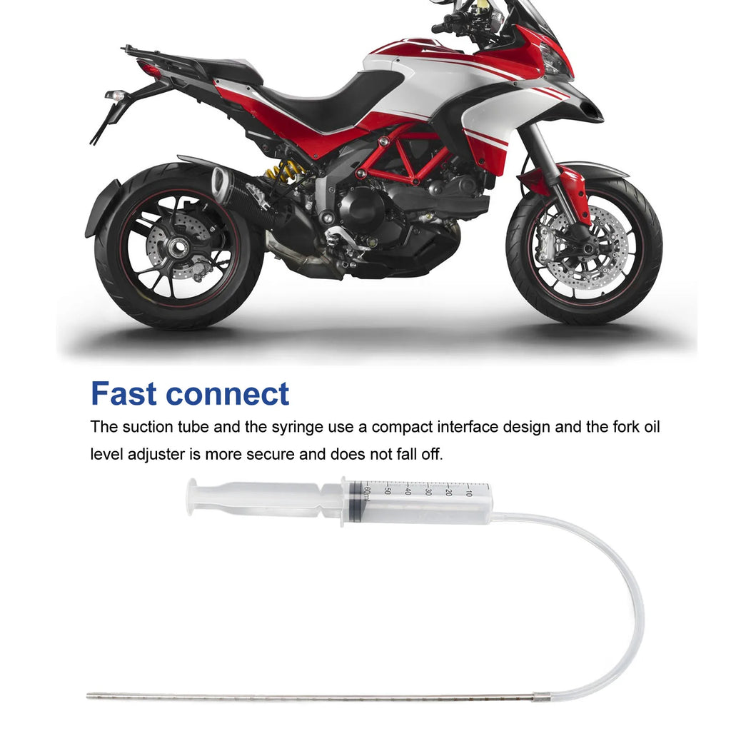 Universal Fork Oil Level Gauge Suspension Level Tuning Shock Adjustable Ring Measuring Tools Mot - Automotive LED Light