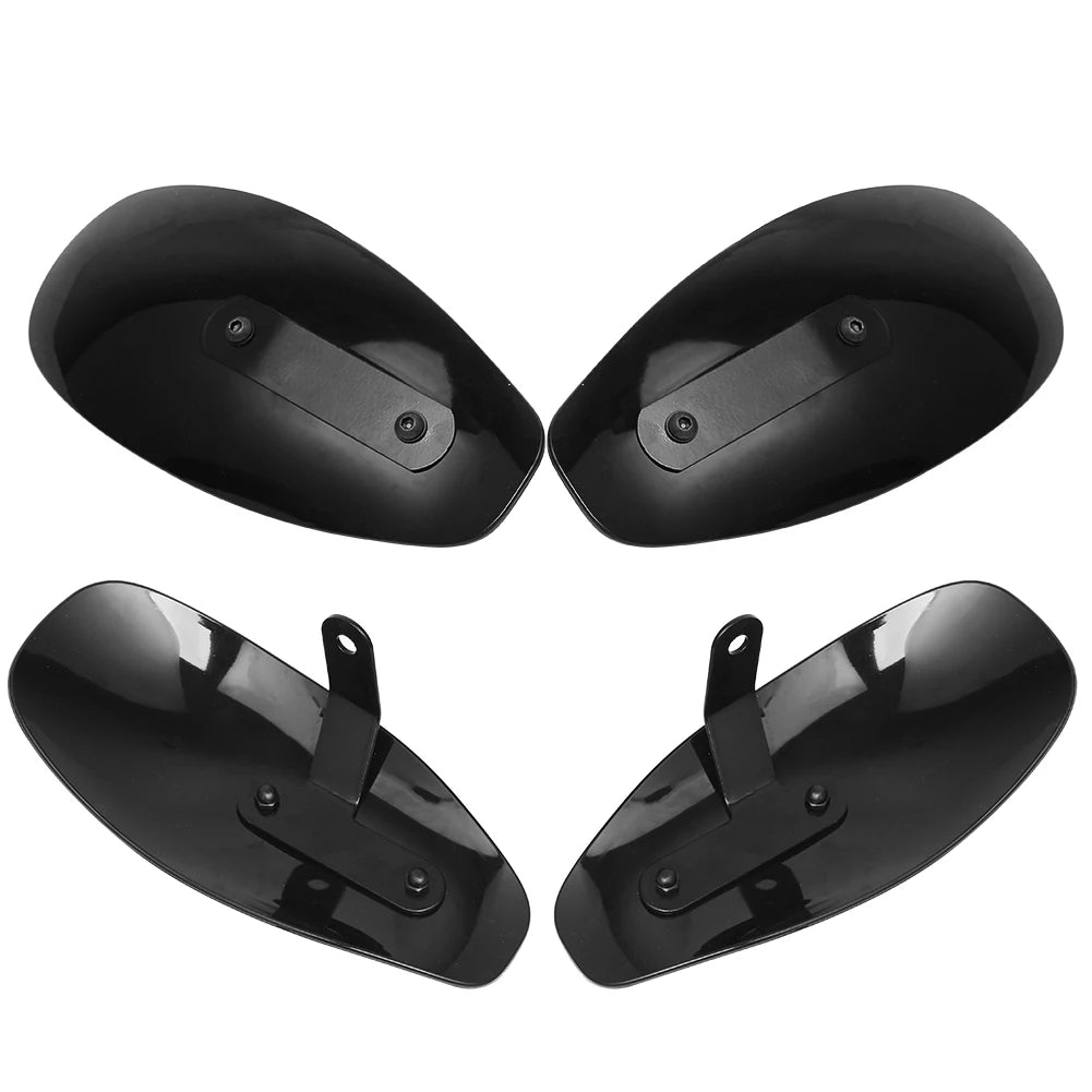 Motorcycle Plastic Hand Guard Cold Wind Deflector Shield Hand Protector Shield Falling Protectio - Automotive LED Light