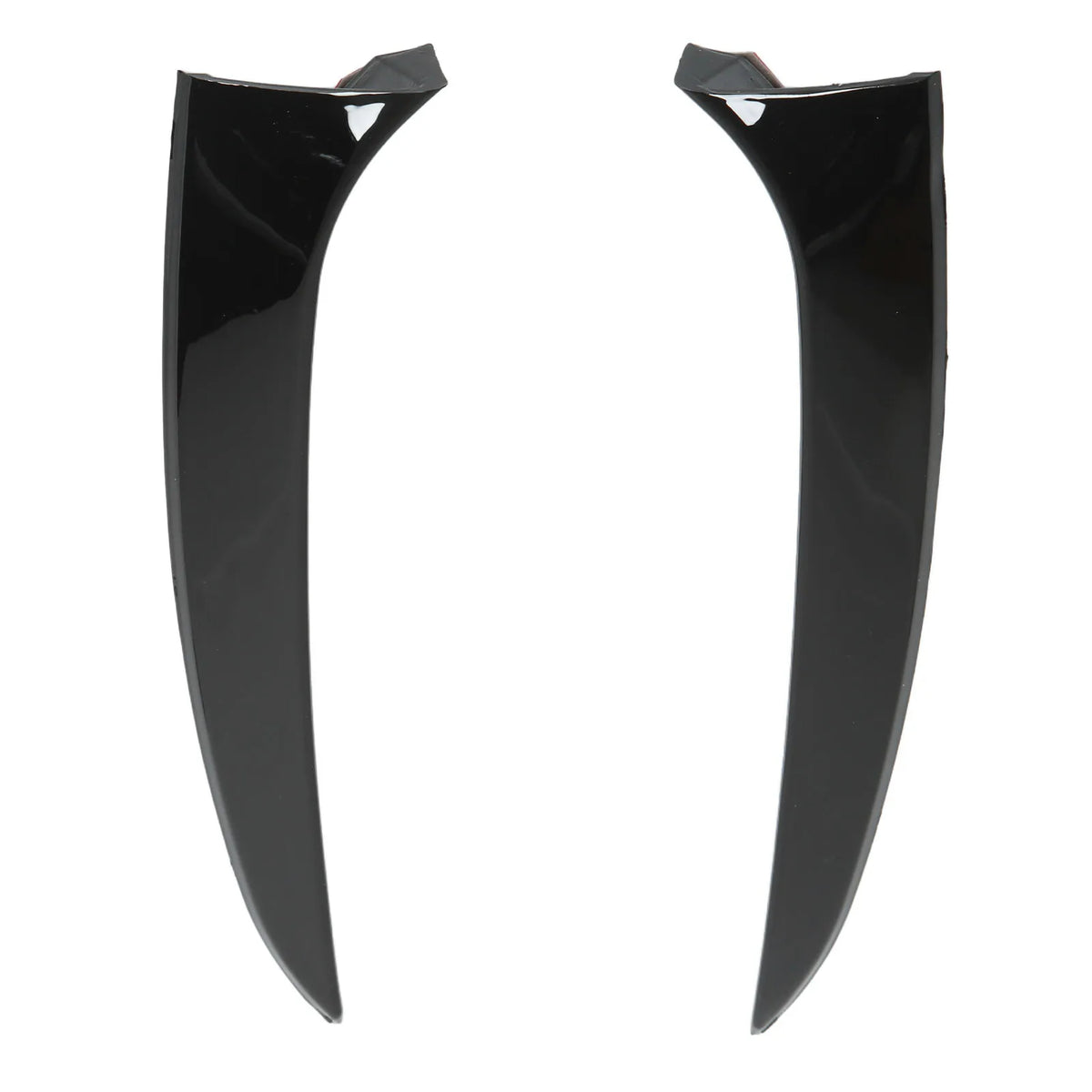 Car Rear Window Side Spoiler Gloss Black Rear Window Side Spoiler Wing Canard Splitter Replaceme - Automotive LED Light