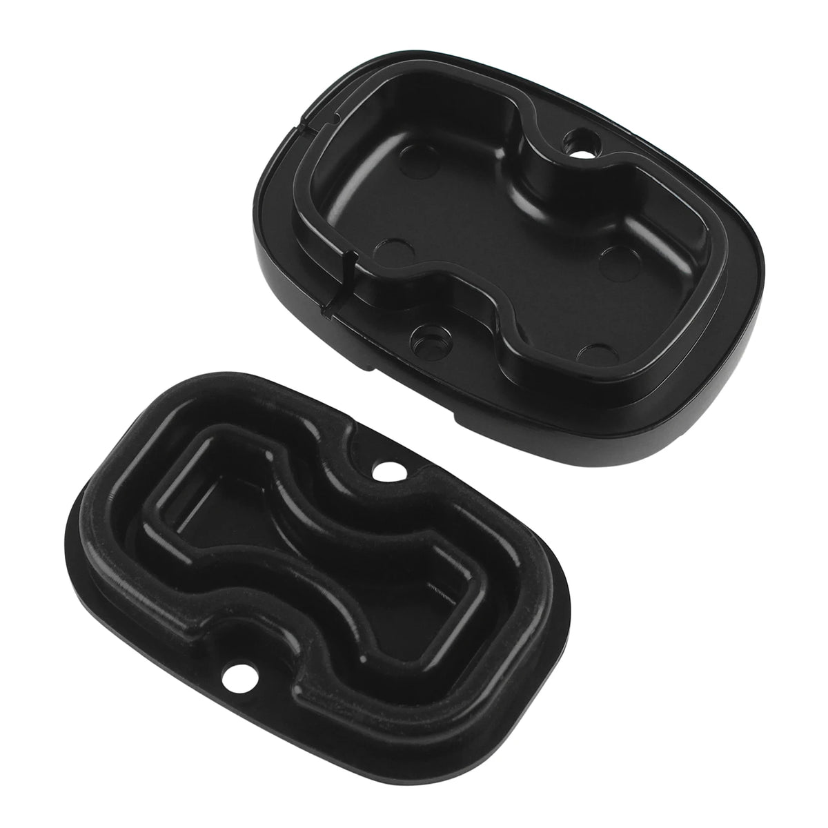 Rear Brake Master Cylinder Cover Motorcycle For Harley Touring Street Glide FLHX Road King 2008- - Automotive LED Light