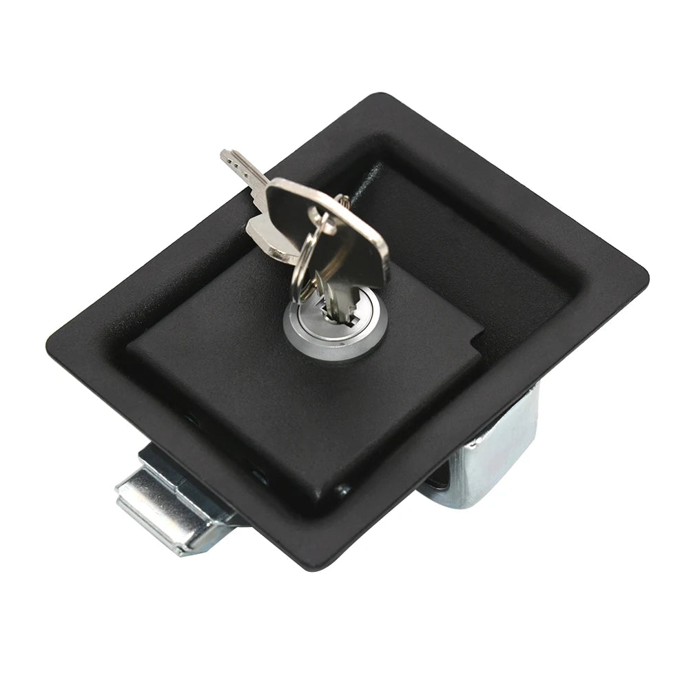 Universal RV Paddle Entry Door Lock Handle Door Latches Cabinet Distribution Box Rv Flat Lock Fo - Automotive LED Light