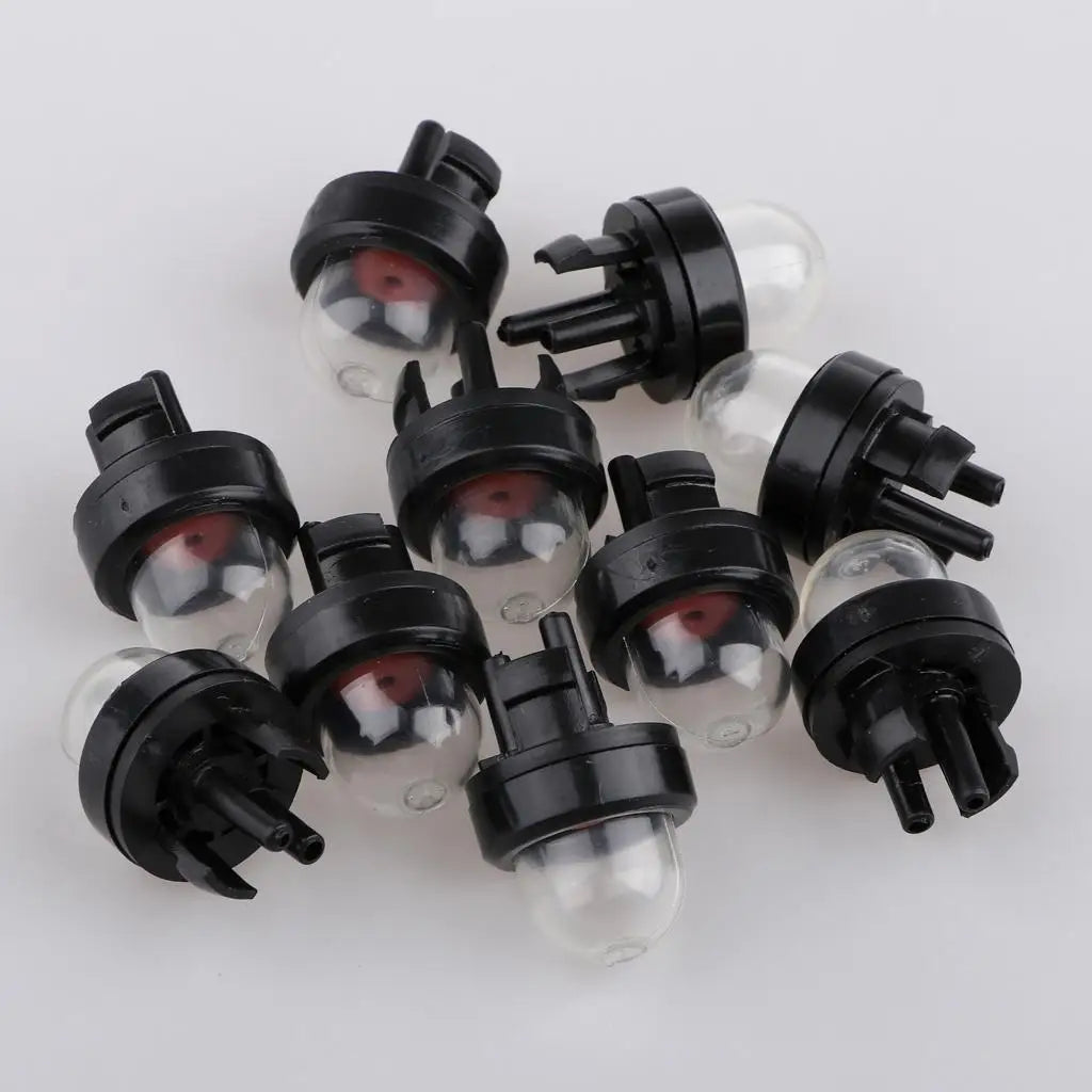 10x Petrol Strimmer Primer Fuel Bulb Pump Bulb Trimmer Carburetor 188-512 for Poulan PPB100E PPB - Automotive LED Light