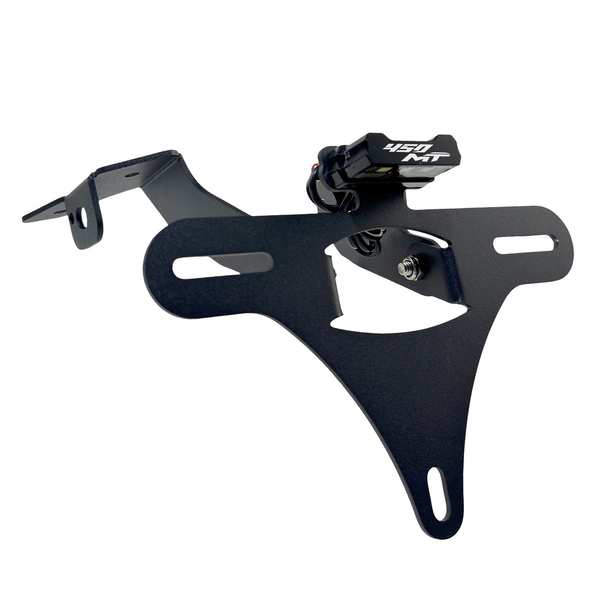 2025 Adjustable License Plate Bracket For CFMOTO 450MT 450 MT MT450 Tail Tidy Fender Eliminator  - Automotive LED Light
