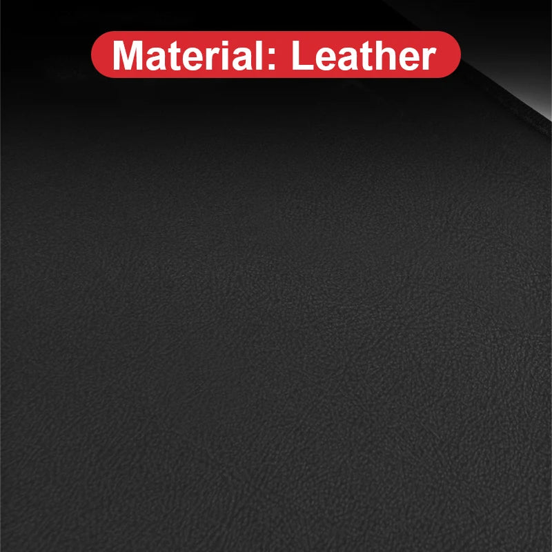 Leather Seat Back Cover Protector Anti Kick Mats For Toyota Highlander XU70 Klug for Seat XU70 - Automotive LED Light
