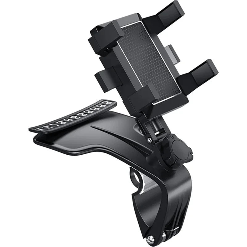 Universal Dashboard Car Phone Holder with Parking Number Plate 360 Degree Rotatable Auto Mobile  - Automotive LED Light