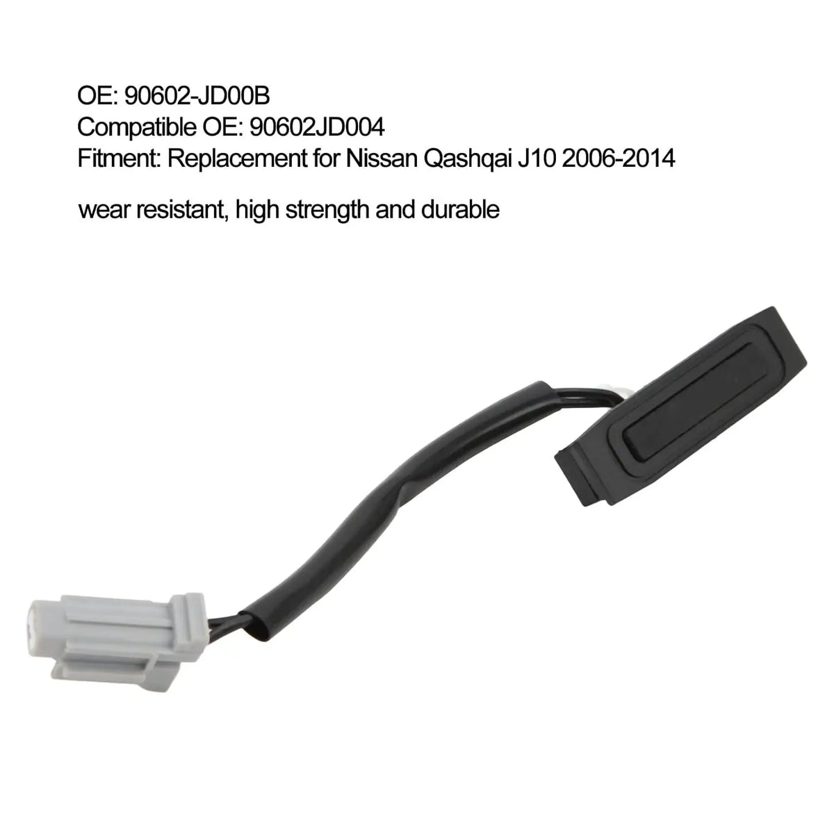 For Nissan Qashqai J10 J10+ 2006-2014 Rear Trunk Release Boot Button Tailgate Sw for Nissan JD00B J10 2006-2014 - Automo