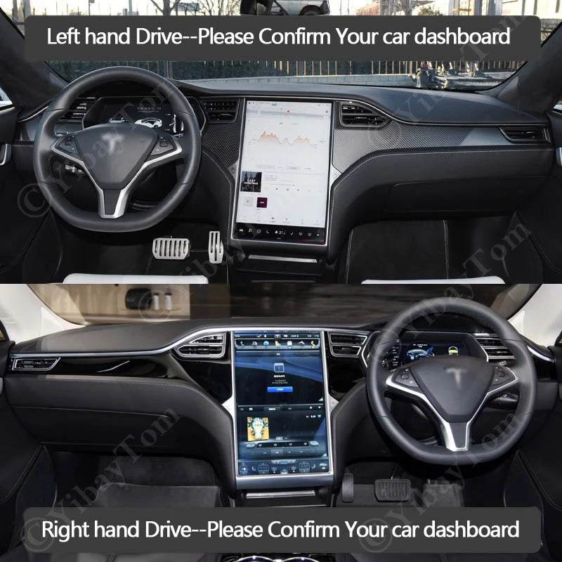 For Tesla Model S 2013 ~ 2022 Dashboard Cover Dash Board Mat Carpet Dashmat Pad  for Tesla Model S 2013-2022 - Automotiv
