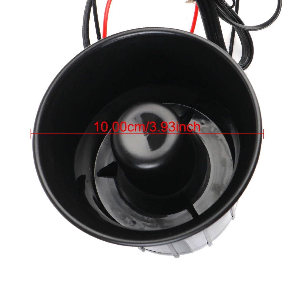 120dB Loud Speaker Truck Horn 12V Automotive Warning Alarm Megaphone Car Air Horn Multi-tone Cla - Automotive LED Light