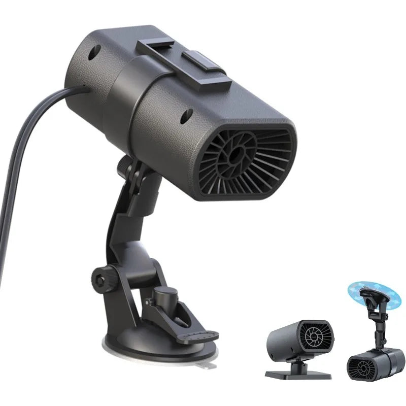 12V 200W Defrosting Demister Car Heater Fans Defogger Windshield Frost Snow Mist Removal Heating - Automotive LED Light