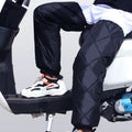 Winter Motorcycle Knee Brace Wraps Pads Protector Leg Warmers Bike Motorcycle Knee Pad Leg Sleev - Automotive LED Light