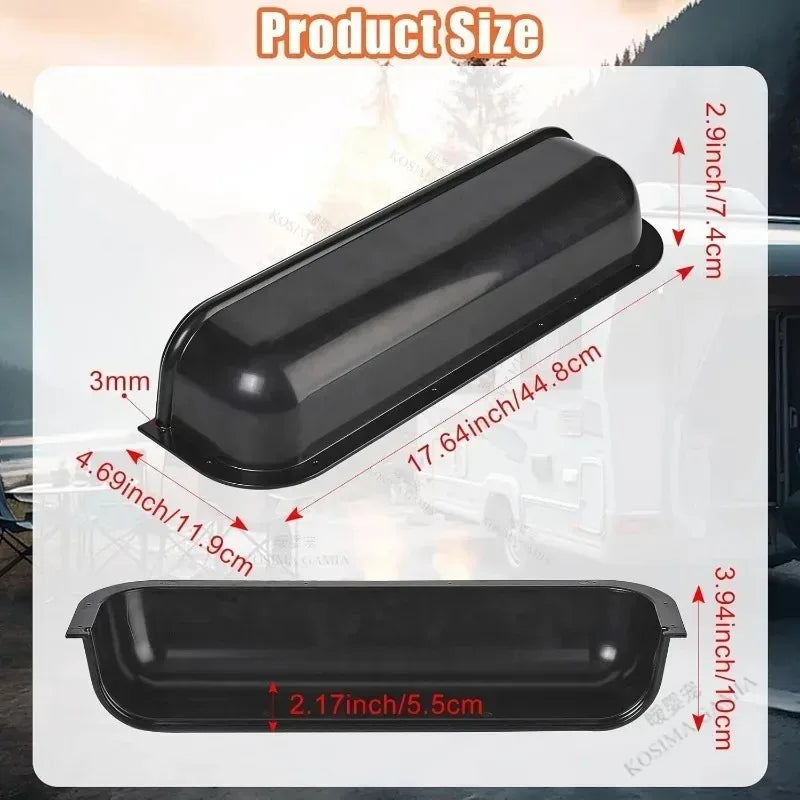 Van Camper Car Door Handle Storage Box Universal Armrest Organizer Durable Panel Tray for Interi - Automotive LED Light