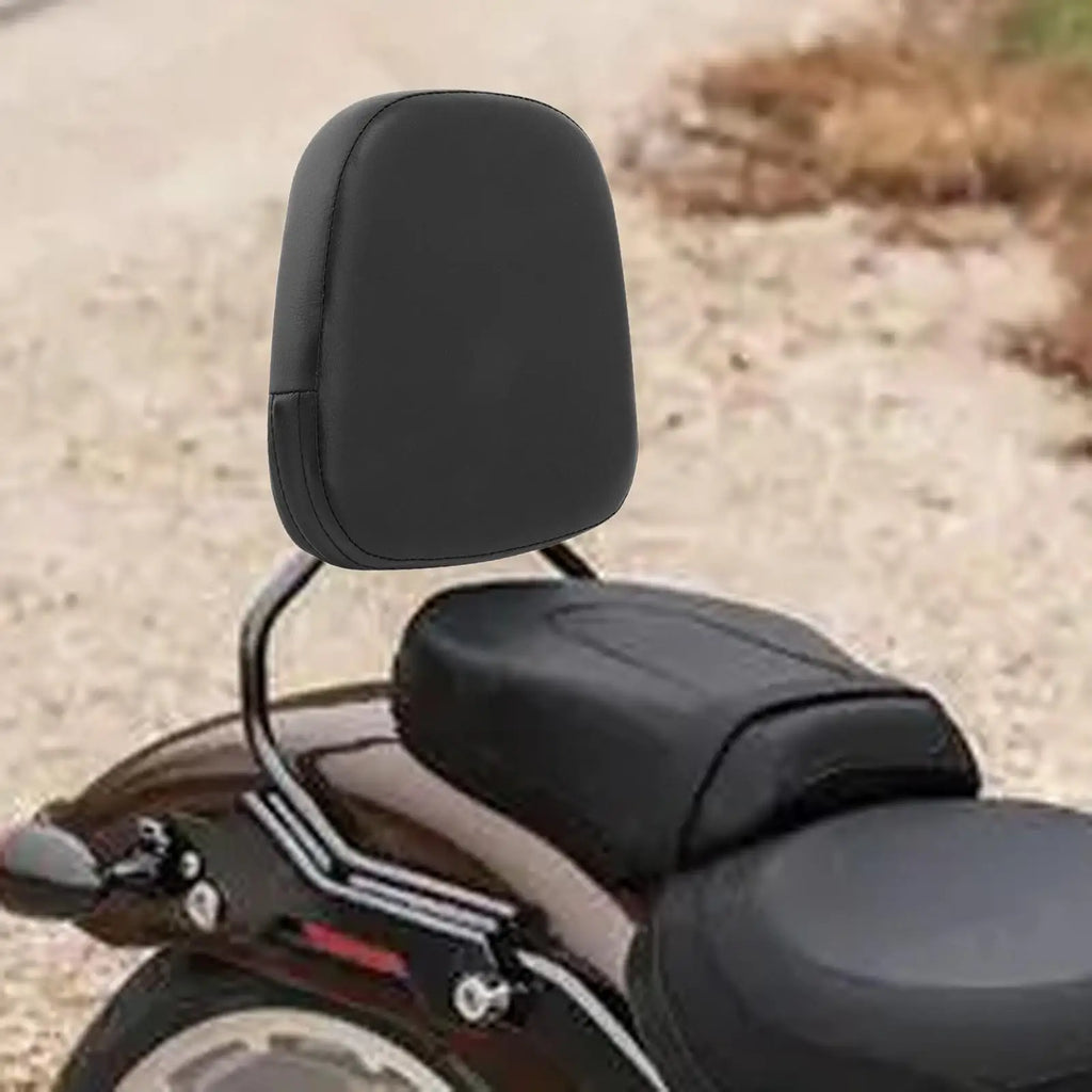 Motorcycle Rear Sissy Bar Backrest Cushion Rear Pillion Pad Removable Foam Replaces Motorcycle S - Automotive LED Light