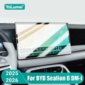 For BYD Sealion 6 DM-i 2025 2026 Car Tempered Glass Protector Film GPS Navigation Dashboard Disp - Automotive LED Light