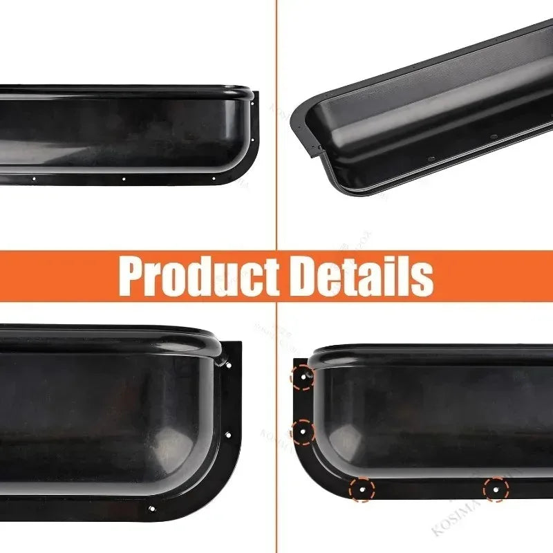 Van Camper Car Door Handle Storage Box Universal Armrest Organizer Durable Panel Tray for Interi - Automotive LED Light