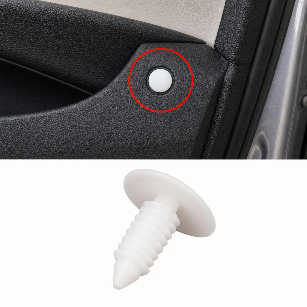 Car Styling Plastic Push Fastener Set Retainer Clips for Canopy Trim for GM 1605396 AMC 4004919 - Automotive LED Light