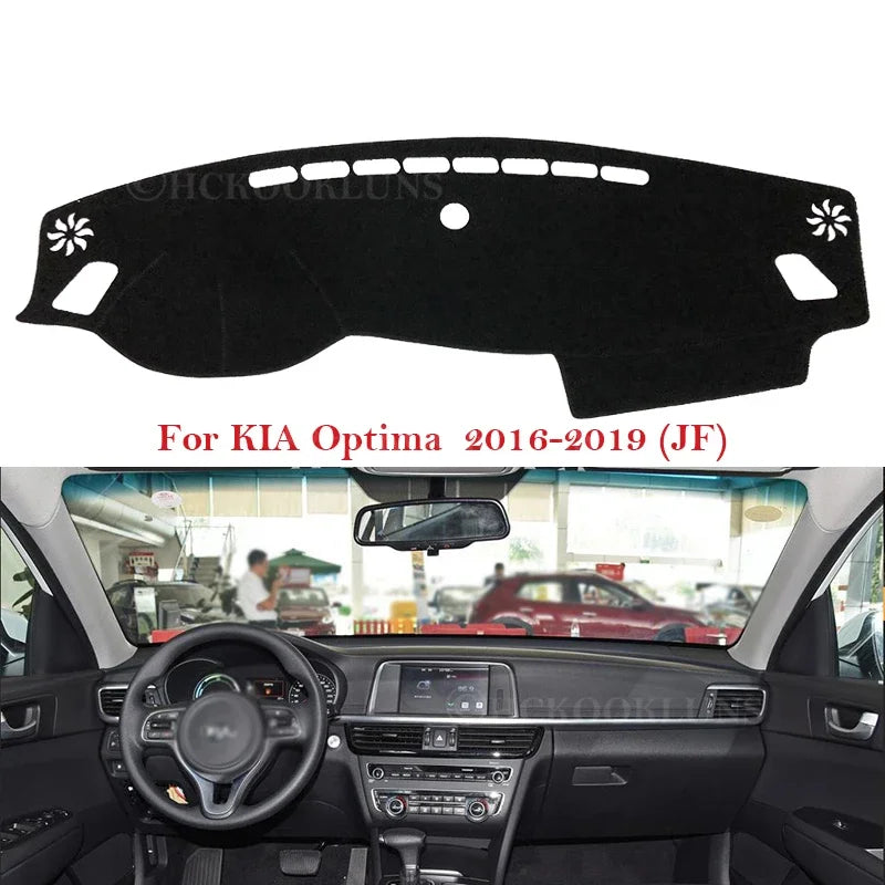 Dashboard Cover Protective Pad for KIA Optima JF 2016 2017 2018 2019 K5 Car Acce for KIA K5 - Automotive LED Light