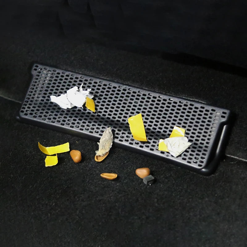 For Tesla Model Y 2021 2022 2023 Car Rear Seat Under Air Vent Duct Outlet Cover Shell Accessorie - Automotive LED Light