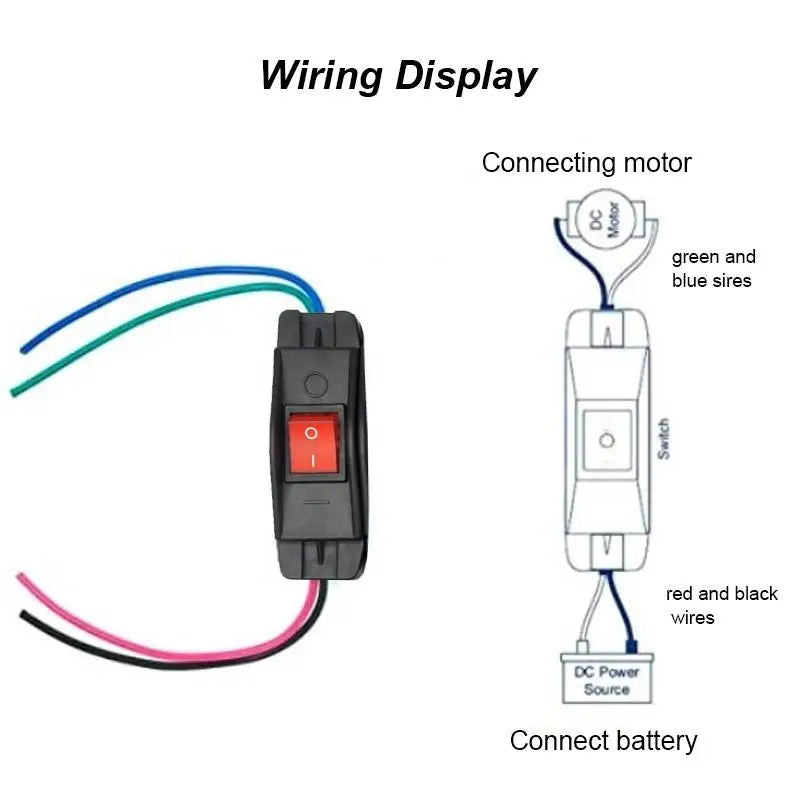 Car Inline Cord On Off Switch 30A 220V IP65 Waterproof Black Button Built In Light Indicator Aut - Automotive LED Light
