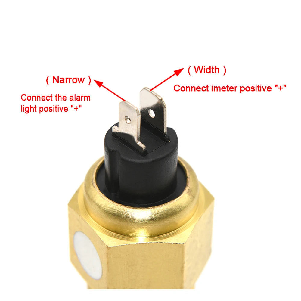 12MM 14MM 16MM 17MM 21MM Water Temperature Sensor Car 120 Degree Alarm Sensor Temp Sensor for Ca - Automotive LED Light