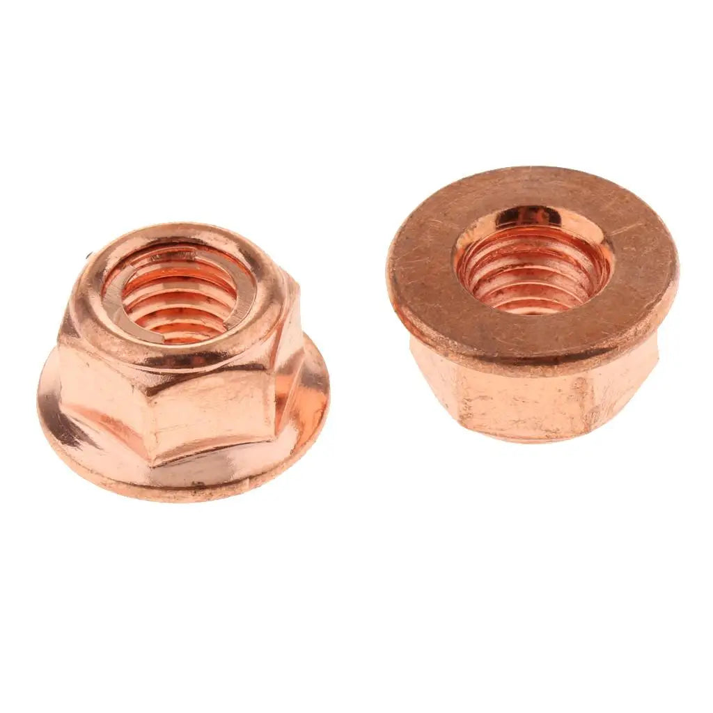 12x Genuine Turbo Exhaust Stud Nuts M8 A1201420072 for BMW 3 Series E30 Turbo ex for BMW E30 M8 - Automotive LED Light