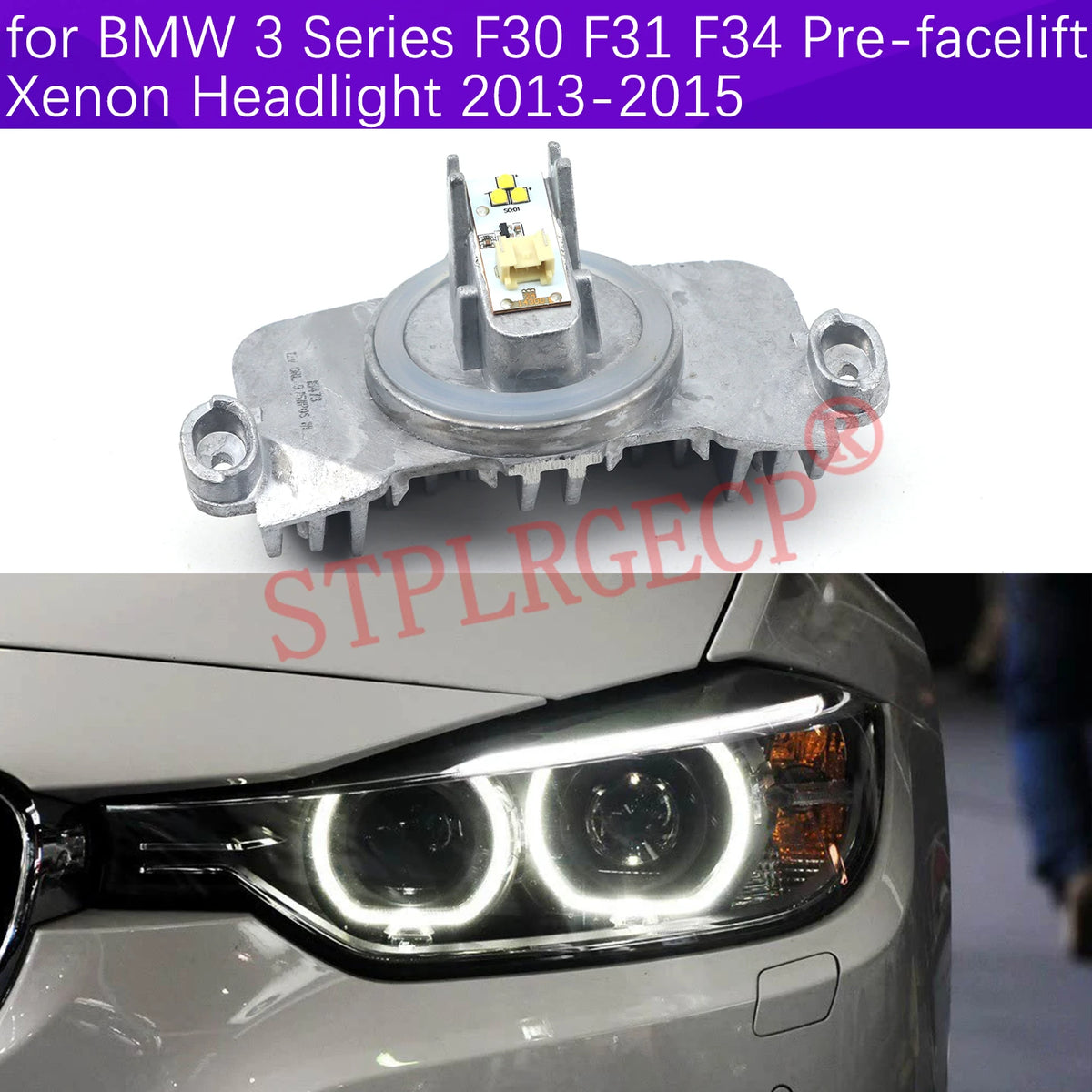 For BMW 3 Series F30 F31 F34 Pre-facelift Xenon Headlight 2013-2015 Daytime LED  for BMW F31 F30 F34 2013-2015 - Canbus