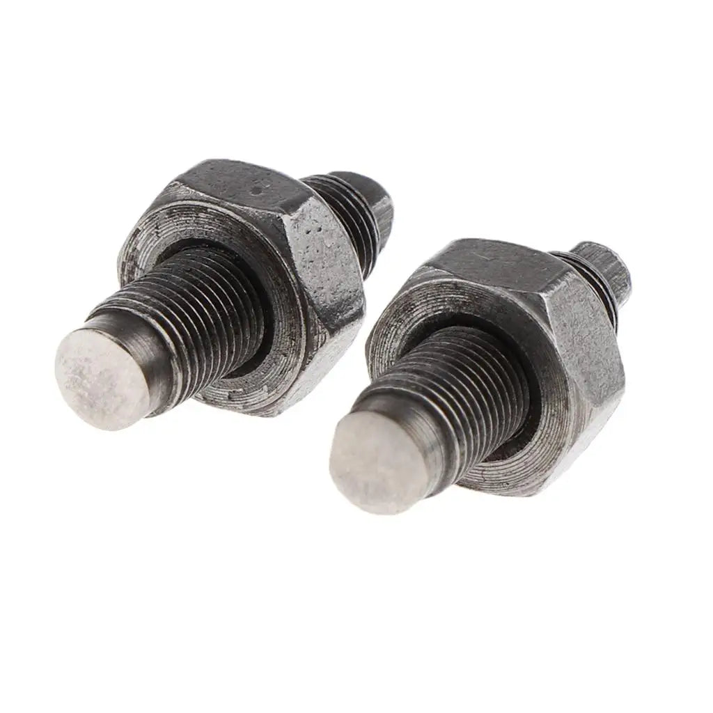 2 Pcs Motorycle Engine Valve Adjusting Screws & Nuts for 50-125cc ATV QUAD Dirt Bike Motorbike A - Automotive LED Light