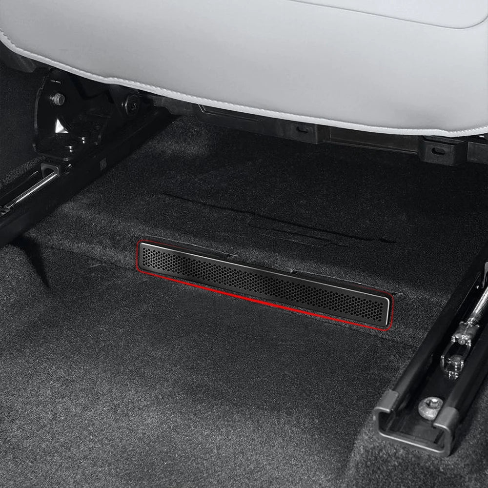 For Xpeng G6 2023 2024 2025 2026 Stainless Steel Air Outlet Under Car Seat Air V for Seat G6 - Automotive LED Light