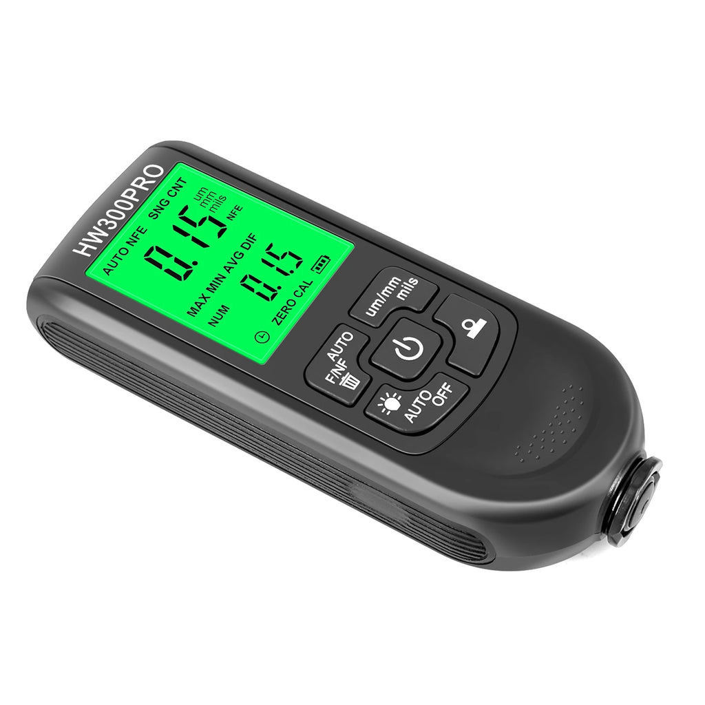 Car Thickness Gauge for Cars Film Automatic Thickness Gauge 0-2000UM Fe & NFe Probe Measuring Ga - Automotive LED Light