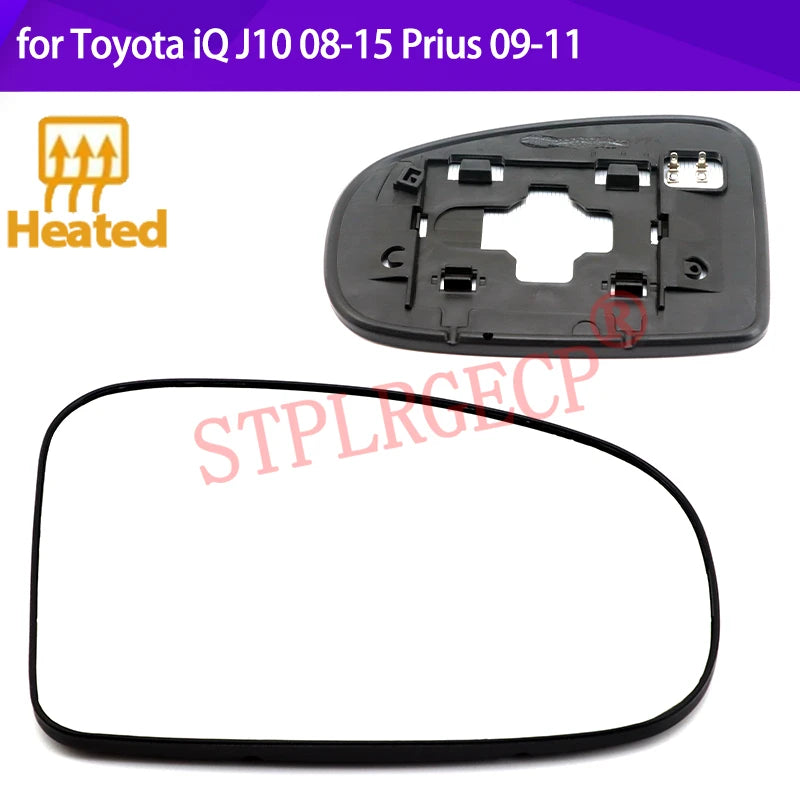 Stplrgecp Passenger Driver Side Left or Right Door Side Heated Wing Mirror Glass for Toyota J10 - Automotive LED Light