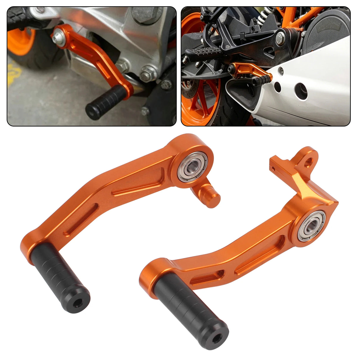 For DUKE 125 200 250 390 RC390 RC250 RC125 RC 200 2013-2016 Motorcycle Foot Brake Pedal Lever Ge - Automotive LED Light