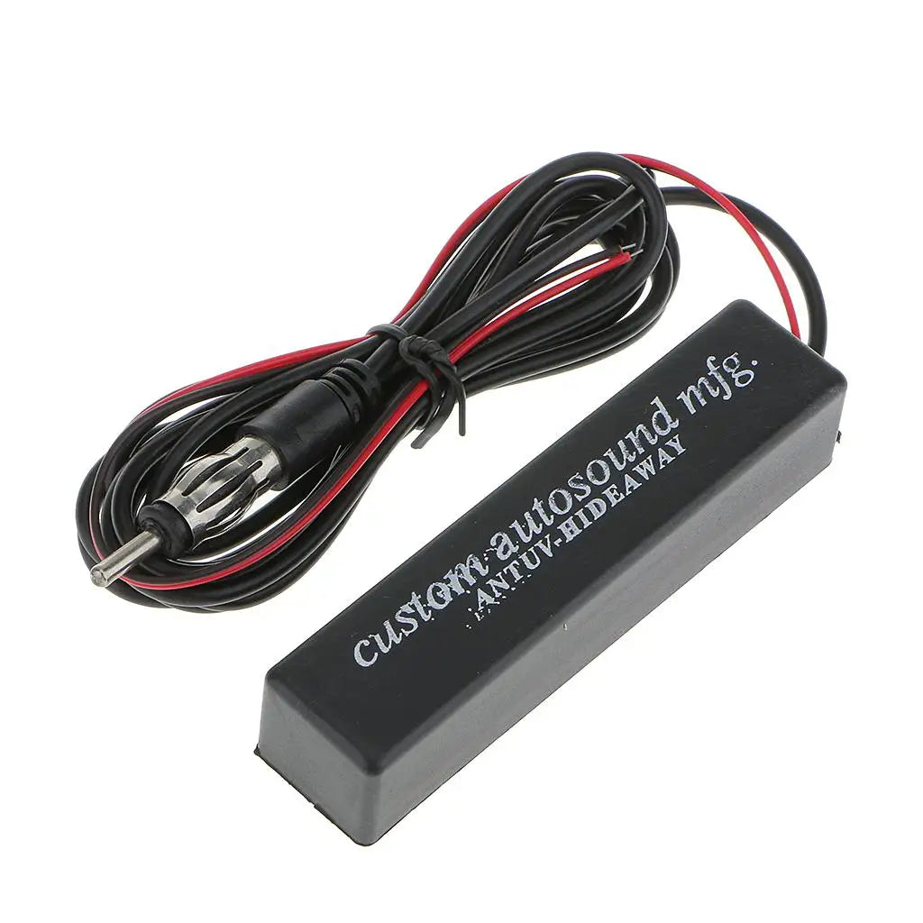 Car Vehicel Hidden Antenna Radio FM Signal Reception Amplifier Amp Booster Hidden amplified ante - Automotive LED Light