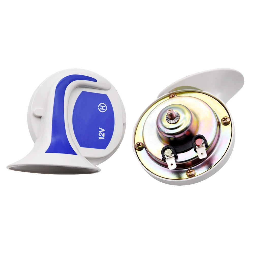 12V Motorcycles Horn Speaker Digital Electric Siren Loud Air Snail Horn Magic 18 Sounds Security - Automotive LED Light