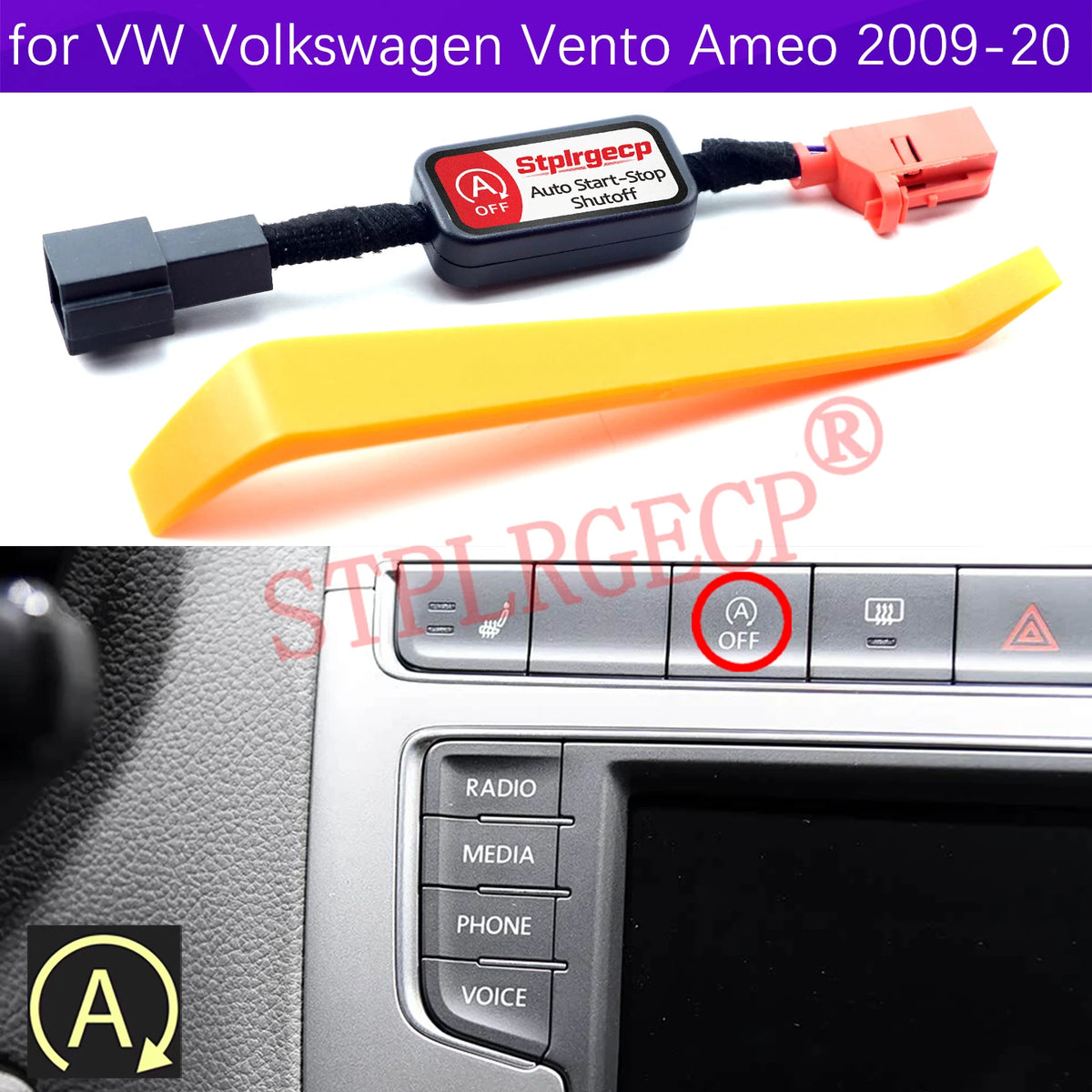 For VW Volkswagen Vento Ameo MK5 2009-2020 Car Automatic Stop Start Engine Syste for VW MK5 2009-2020 - Automotive LED L