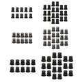 High Quality Rubber Well Nuts Fairing Fasteners Metric Brass Insert Motorcycle Windshield Access - Automotive LED Light