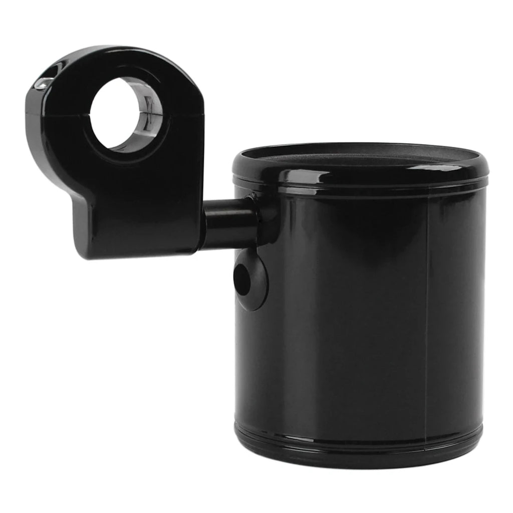 Motorcycle 7/8" to 1 1/4" Universal Cup Holder Handlebar Drink Bottle Holder For Harley ATV Hond - Automotive LED Light