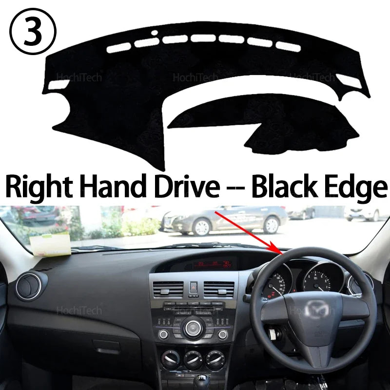 For Mazda 3 Axela 2009 2010 2011 2012 2013 M3 BL High Quality Dashboard Mat Dash for Mazda M3 - Automotive LED Light