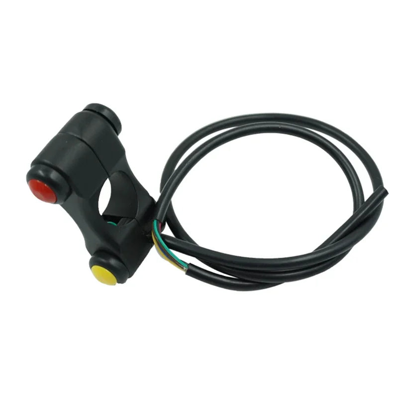 7 Wires Aluminum Motorcycle 7/8" 22mm Handlebar Switches Headlight Hazard Brake Fog Light Horn O - LED Motorcycle Light