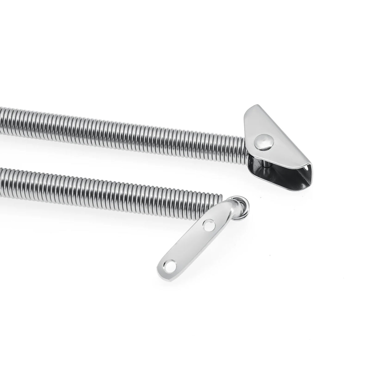 AD 2pcs Marine Stainless Steel Boat Hatch Support Spring Adjuster 210mm 235MM Practical Durable  - Automotive LED Light