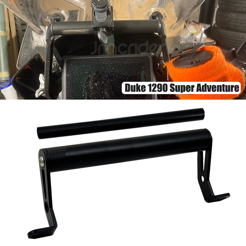2023 12/22mm Motorcycle GPS Smart Phone Navigation Holder Bracket For Duke 1290  for Smart 2017-2022 - Automotive LED Li