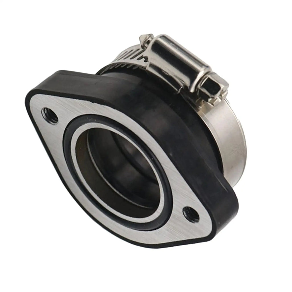 Rubber Motorcycle Carburetor Adapter 48mm Black Carburetor Manifold Inlet Intake Pipe Rubber Mat - Automotive LED Light
