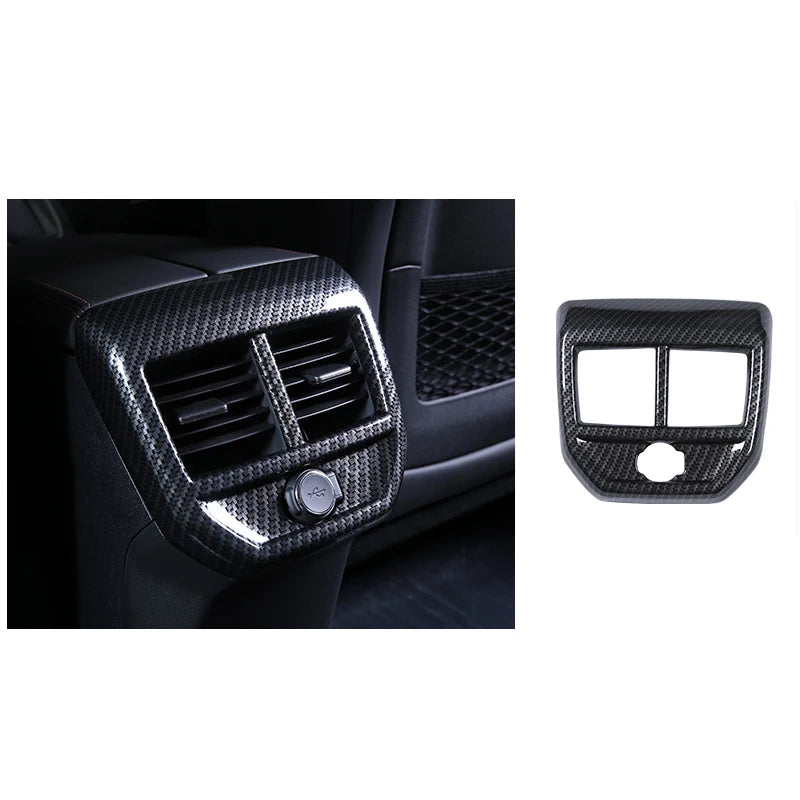 For Peugeot 3008 5008 GT 2017 2018 2019 2020 2021 2022 2023 Car Rear AC Air Condition Outlet Ven - Automotive LED Light